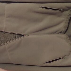 Womens Lands End Fleece lined, hooded jacket,  size XL